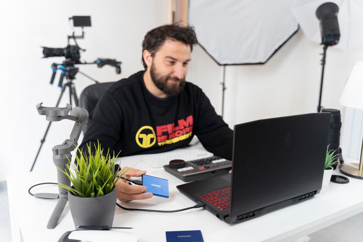 Content Creator – Arbeitsumfeld