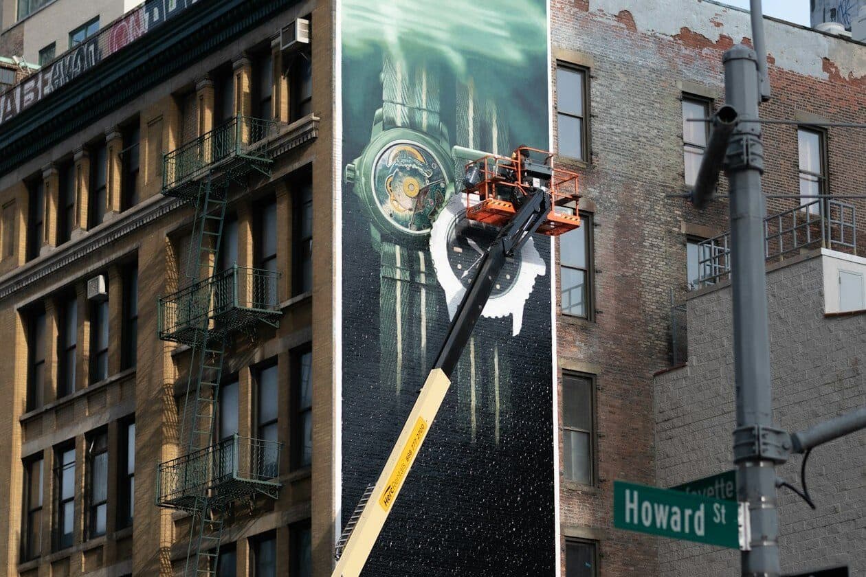 Plakatierer/Plakatiererin – Arbeitsumfeld